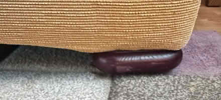 Photo of free Mustard coloured 3-seater sofa (Kilmarnock KA1) #2