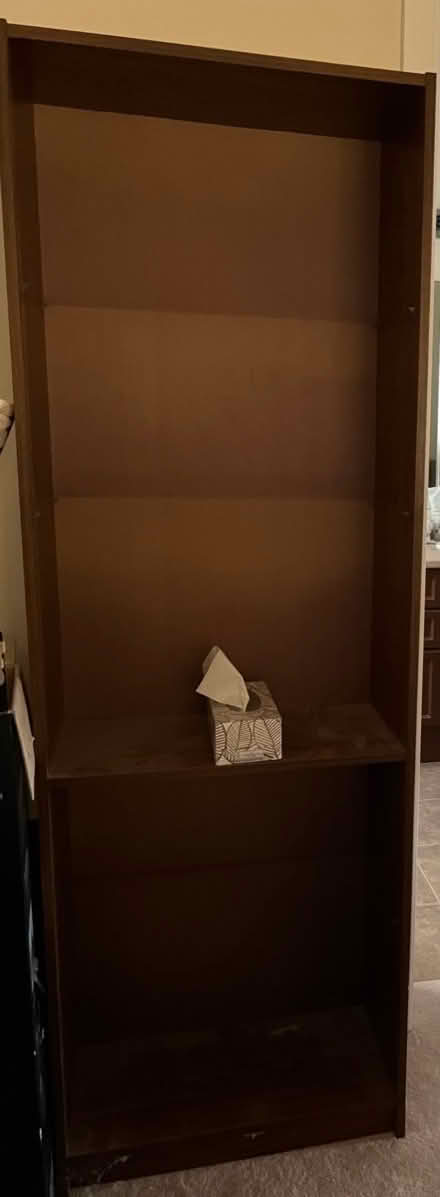 Photo of free Wooden book shelf (East Markham) #1