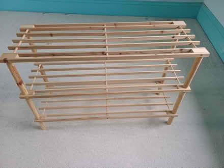 Photo of free Wooden Shoe Rack - Excellent condition (Kidlington OX5) #2