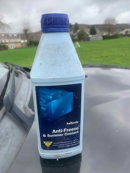 Photo of free Car antifreeze and summer coolant (Cwmbran) #1