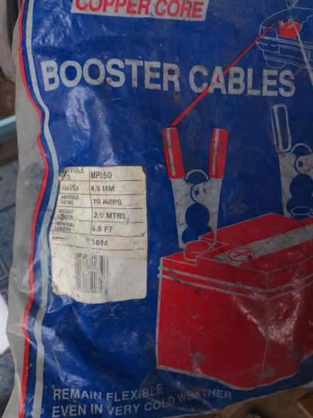 Photo of free Heavy duty jump leads (Syon Lane TW7) #2