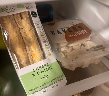 Photo of free Cooked chicken pieces and sandwich (SE24) #1