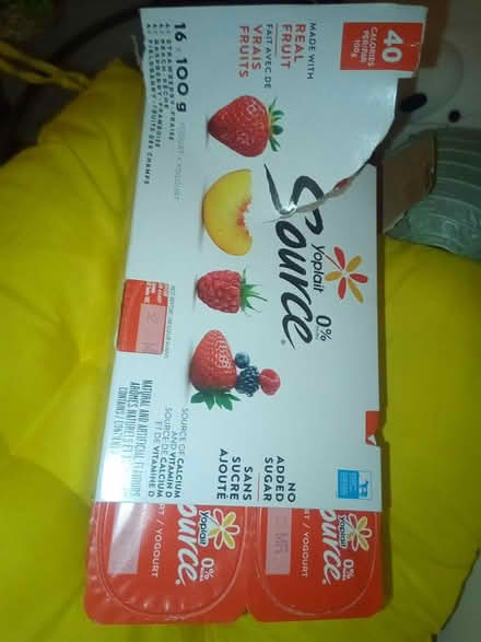 Photo of free Yoplait Source Yogurt (Old Ottawa East) #1