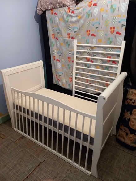 Photo of free Ikea baby cot/bed (grangetown) #2