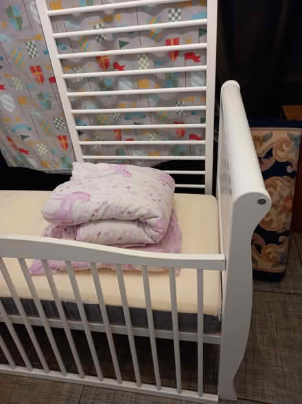 Photo of free Ikea baby cot/bed (grangetown) #1