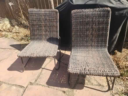 Photo of free 2 patio chairs (Just W. of Walmart/287) #1