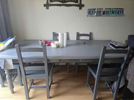 Photo of free Grey dining table (Sparcells SN5) #1