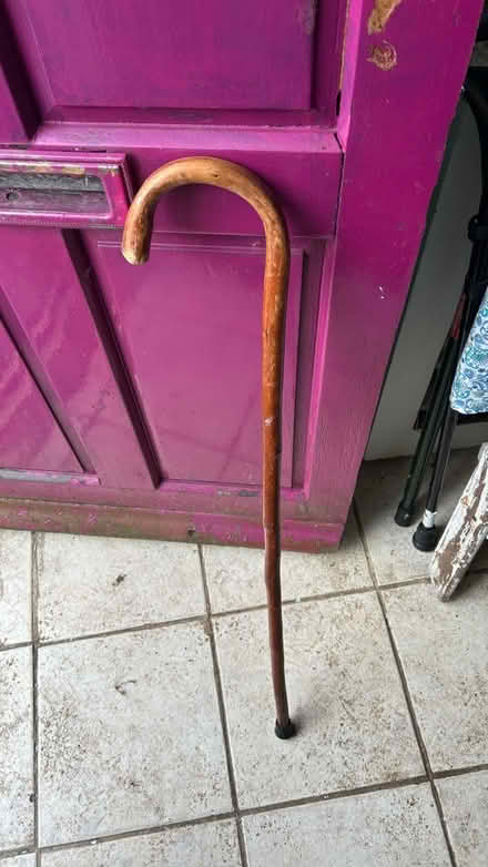 Photo of free Vintage Wooden Walking Stick (WA10) #1