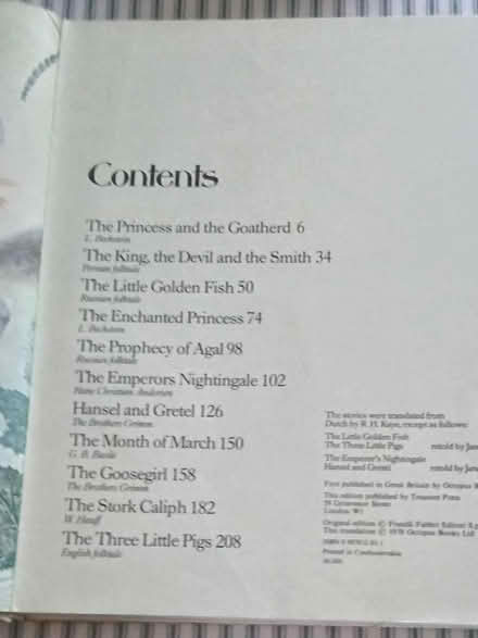 Photo of free The Big Book of Fairy Stories for children (South Croydon CR2) #2