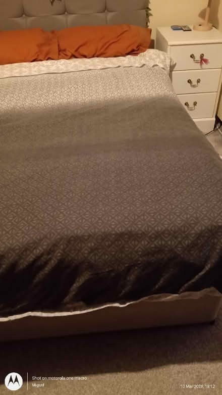 Photo of free Double divan bed (Woodley RG5) #2