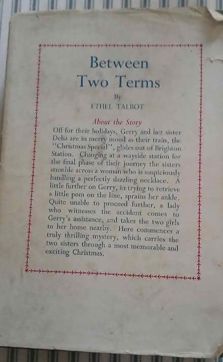 Photo of free Vintage schoolgirl story book by Ethel Talbot (South Croydon CR2) #2