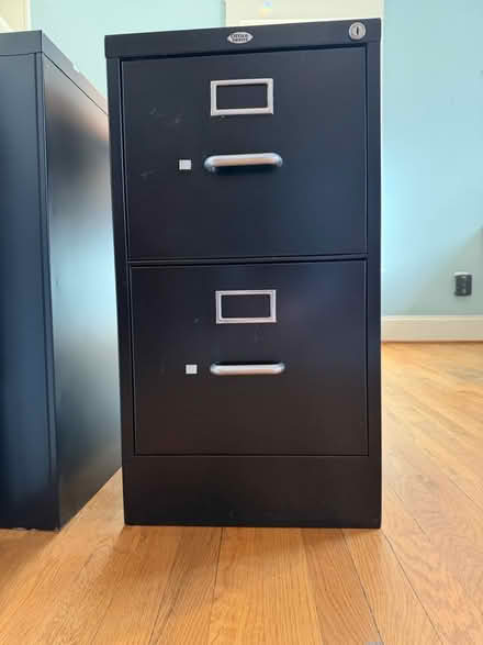Photo of free Two Filing Cabinets (Chesterbrook Rd & N Albemarle) #1