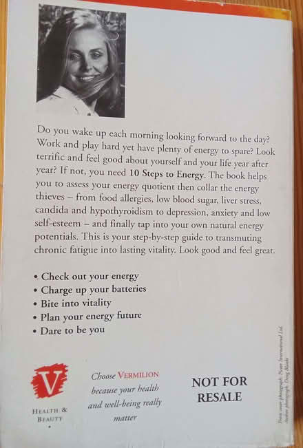 Photo of free Book - 10 Steps to Energy by Leslie Kenton (Westbury Fields BS9) #3