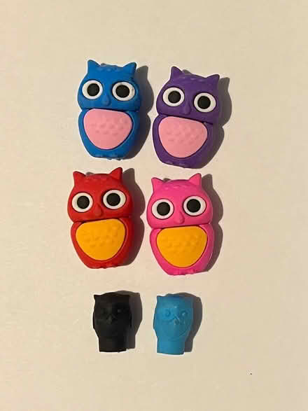 Photo of free Owl rubbers (RG7 3HY) #1