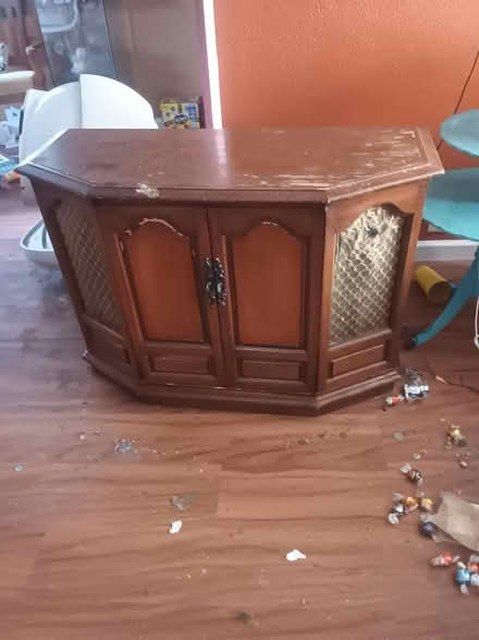 Photo of free Old stereo cabinet (Lakewood, near St Clares) #1