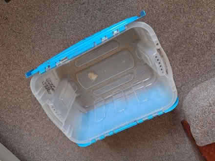 Photo of free Plastic storage tub, 48cms x 34 x 24 (Woodlands TW7) #2