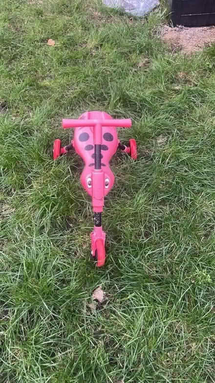 Photo of free Red foldable toddler bike (Brockley) #1