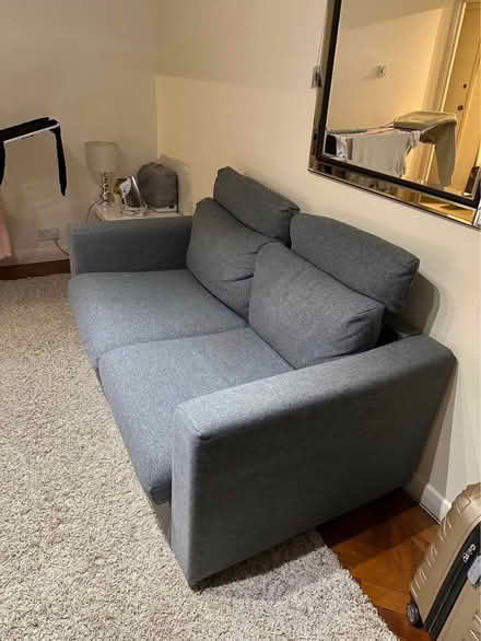 Photo of free Grey ikea vimle 2 seater sofa (Marylebone W1U) #1