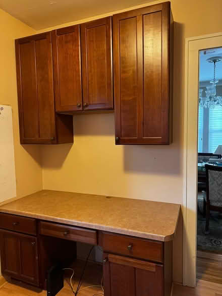Photo of free Kitchen cabinet desk and uppers (St. Paul Mac groveland) #1