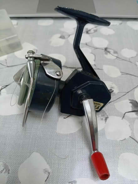 Photo of free Child's fishing box with reels (Chiswell Green AL2) #1