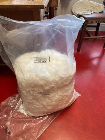 Photo of free Bag of polyester cluster filling (East Law DH8) #2