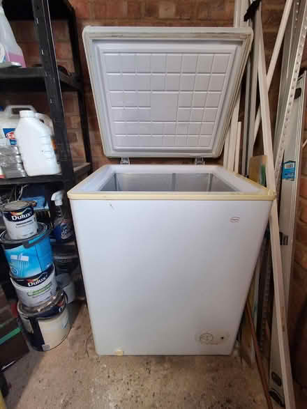 Photo of free Swan white Chest freezer working (Eastwood SS9 5SD) #3