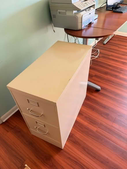 Photo of free Metal 2 drawer filing cabinet (Chalfont 18914) #1