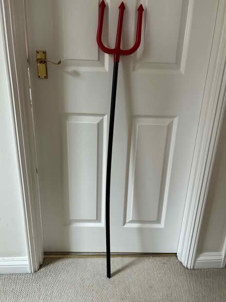 Photo of free Plastic ‘devil’ pitchfork (Barkham RG41) #1