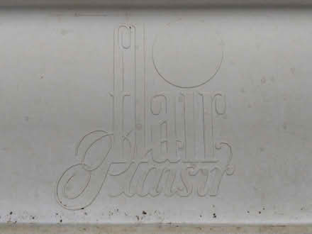 Photo of free Sun lounger - white plastic, folding, with cushion (Timperley WA15) #2