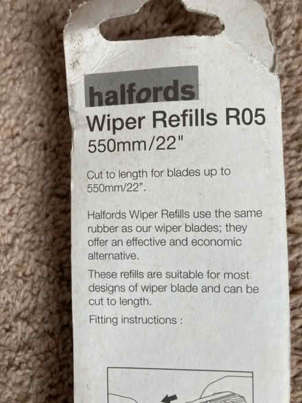 Photo of free Windscreen wiper refill (Westbury on Trym BS9) #3