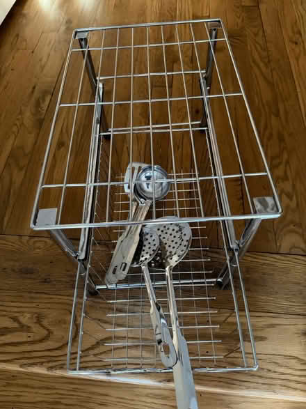 Photo of free Kitchen organizer and utensils (Chesterbrook Rd & N Albemarle) #3