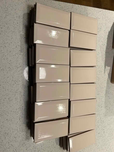 Photo of free 150 x Cream Tiles bevel edged (Hurstpierpoint BN6) #2