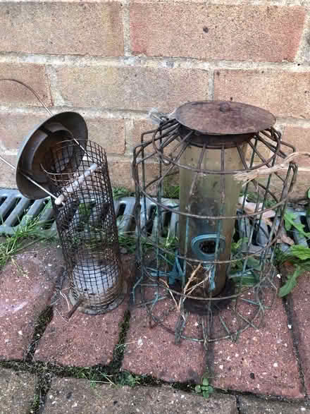 Photo of free Two metal bird feeders (Whitehill SG4) #1