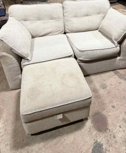 Photo of free Sofa bed with foot stool (Harlow, Essex) #2