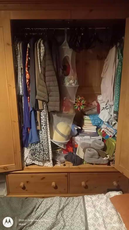 Photo of free Pine wardrobe (Woodley RG5) #3
