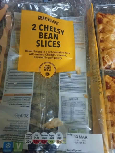 Photo of free Cheesy beans slices (East London) #2