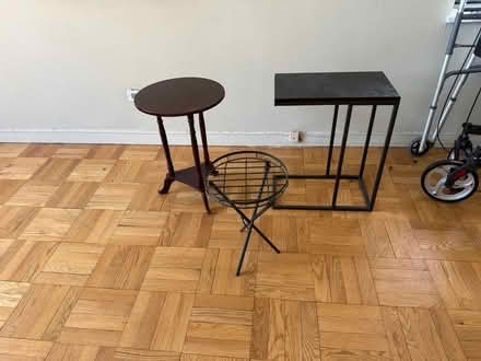 Photo of free 3 small end tables (Riverdale, Bronx, New York) #1