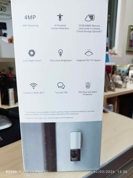 Photo of free ezivz lc3 security camera. (Grange CH48) #2