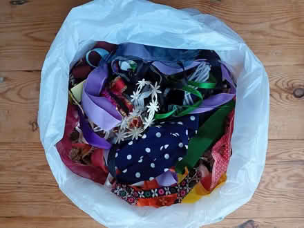 Photo of free Bag of short lengths of ribbons and trims (Clewer New Town SL4) #1