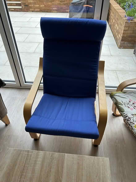 Photo of free IKEA Poang chair and cushion (Horsham, Lambs Farm Rd area) #1