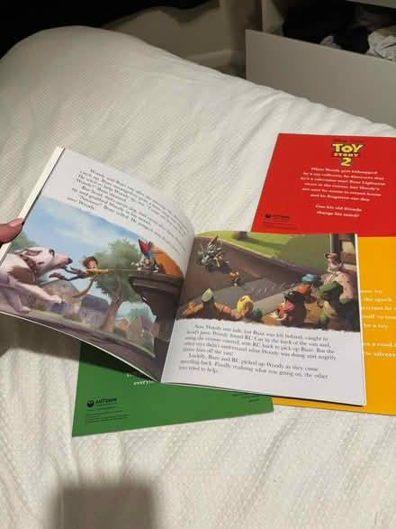 Photo of free x4 Toy Story Books (Bs15 4ub) #3