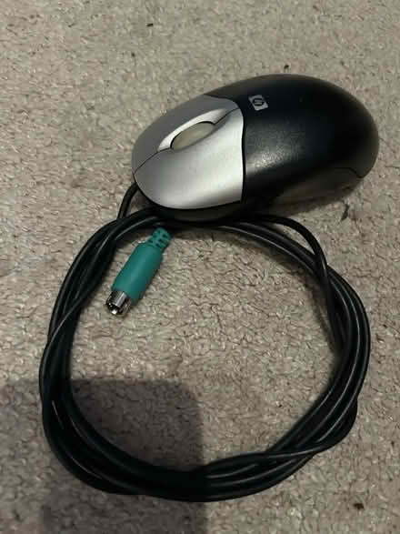 Photo of Old Style PS/2 6 Pin Connector Mouse For Desktop Tower (Leyland PR25) #1