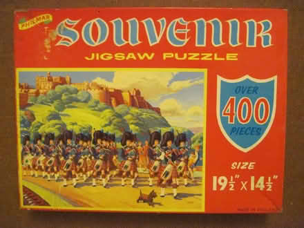 Photo of free vintage jigsaws, pieces missing (Cambuskenneth FK9) #1