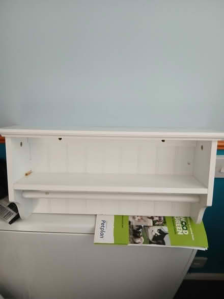 Photo of free Bathroom shelf with rail (Shapwick, Dorset) #1