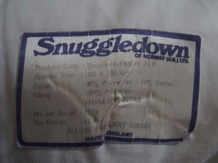 Photo of free King Size Duvet (Roe Green AL10) #4