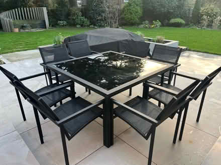 Photo of free Black Metal Garden Dining Set (Maidenhead SL6) #1