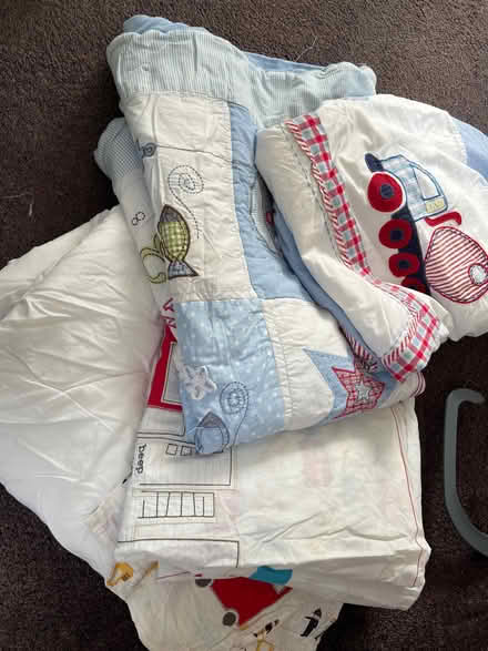 Photo of free Bundle of toddler bedding (Harlington LU5) #1