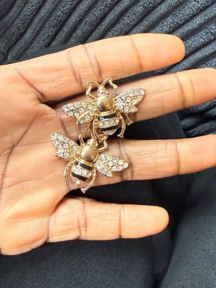 Photo of free Bronze bee Earring pair (USED) (Levenshulme M19) #2