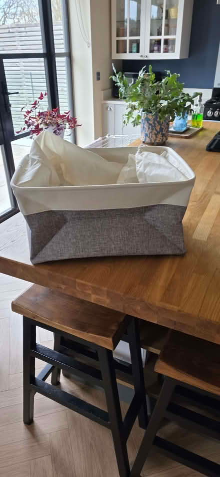 Photo of free Fabric Storage basket (Warsash SO31) #1