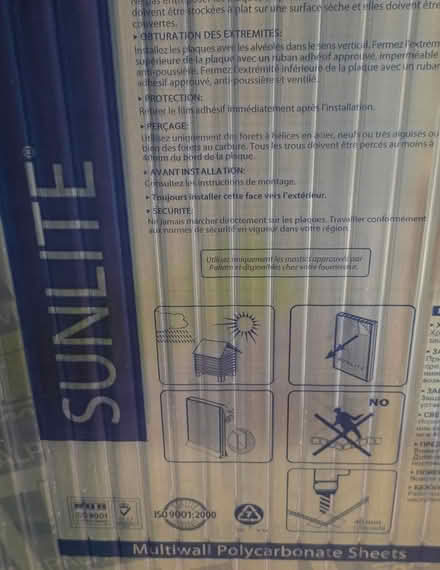 Photo of free Mulitwall polycarbonate sheet UV (Stroud) #2